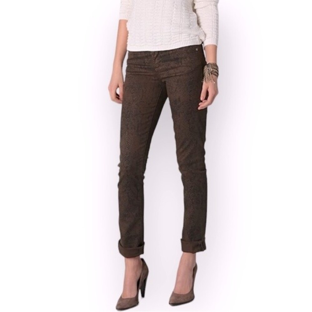 Citizens of Humanity Jeans Mandy Snake Print Skinny sz 26
